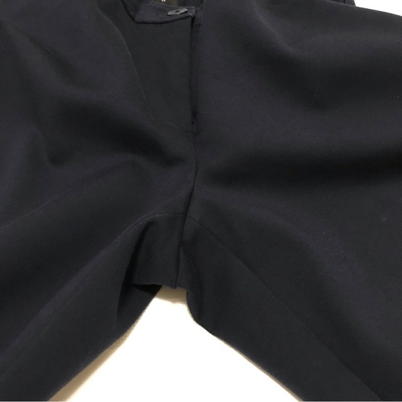 Talbots Hampshire Ankle Pants Straight Leg Cotton Blend Navy Size 6P - Picture 12 of 13
